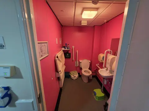 The accessible toilet facilities