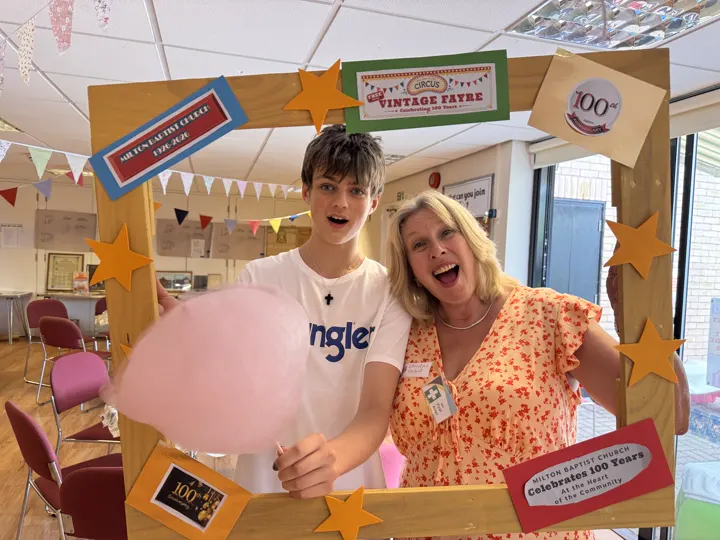 A scene from Milton Baptist Church's 100 Year Vintage Fayre, photograph 16.